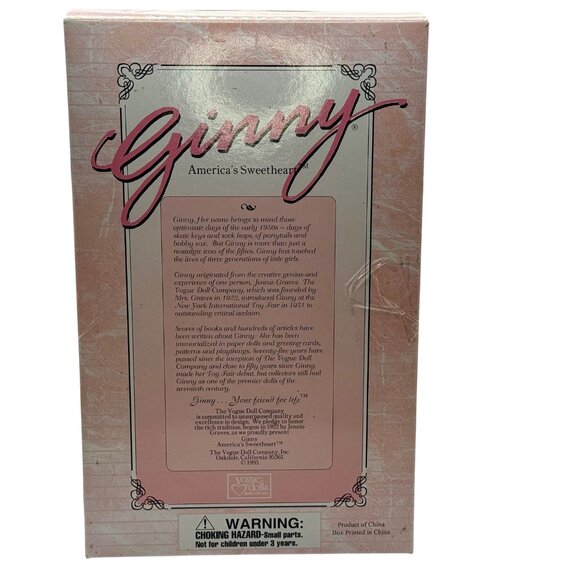 Vtg Vogue GINNY Doll 1995 Dress Me Hispanic 2DM05 NIB 8" Lingerie & Stand Gift - Picture 6 of 8